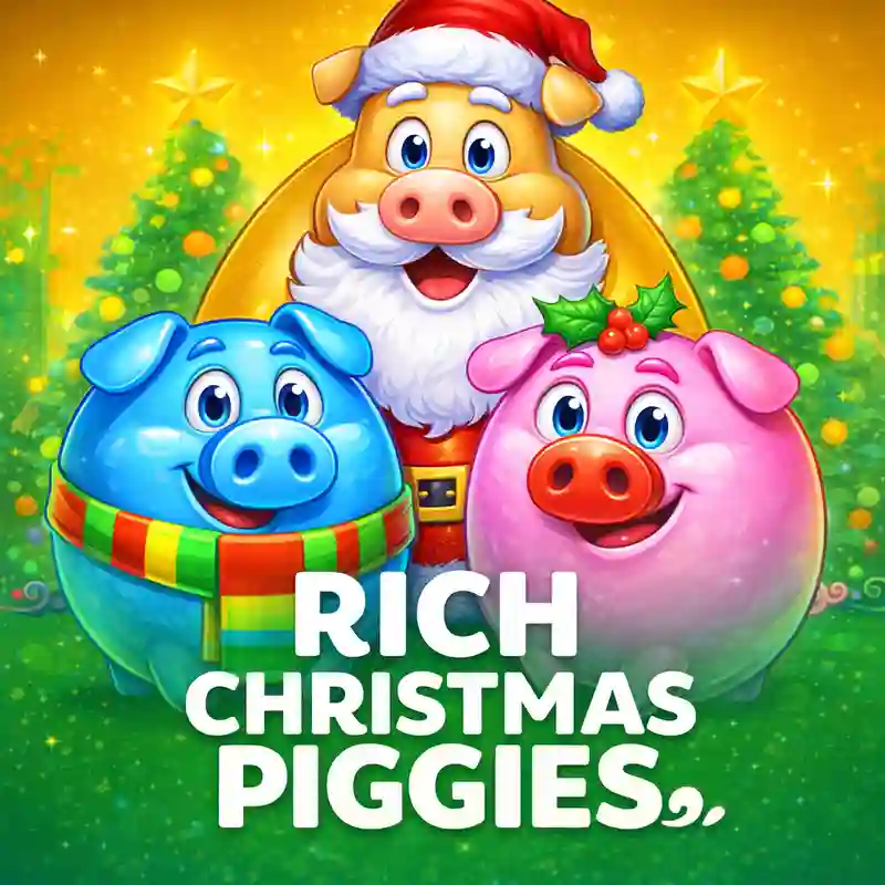 Rich Christmas Piggies slot game by jljl88